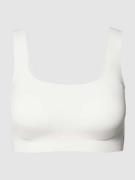 Sloggi Bustier in unifarbenem Design Modell 'ZERO FEEL 2.0' in Offwhit...