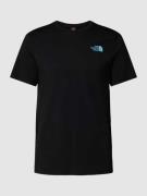 The North Face T-Shirt mit Label-Print in Black, Größe S