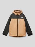 The North Face Jacke mit Label-Print Modell 'SNOWQUEST' in Camel, Größ...