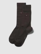 Tommy Hilfiger Socken im 2er-Pack in Mittelbraun, Größe One Size
