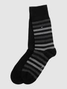 Tommy Hilfiger Socken mit Label-Detail im 2er-Pack Modell 'DUO STRIPE ...