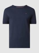 Tommy Hilfiger T-Shirt mit Galonstreifen in Marine, Größe M