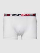 Tommy Hilfiger Trunks mit Label-Schriftzug in Weiss, Größe L