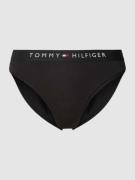 TOMMY HILFIGER Slip mit elastischem Logo-Bund in Black, Größe L