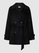 Tommy Hilfiger Trenchcoat mit Bindegürtel Modell 'BLEND' in Black, Grö...