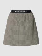 Tommy Hilfiger Minirock mit Glencheck-Muster Modell 'ELASTICATED' in B...