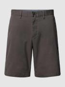 Tommy Hilfiger Shorts in unifarbenem Design in Anthrazit, Größe 30