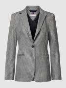 Tommy Hilfiger Blazer mit Hahnentrittmuster und Reverskragen in Mittel...