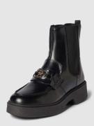 Tommy Hilfiger Chelsea Boots aus echtem Leder in Black, Größe 36