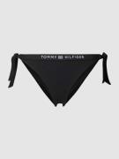 TOMMY HILFIGER Bikini-Slip mit Label-Print in Black, Größe XL