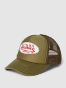 Von Dutch Cap mit Label-Patch Modell 'TAMPA' in Khaki, Größe One Size