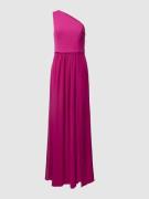 Adrianna Papell Abendkleid mit One-Shoulder-Träger in Pink, Größe 42