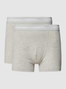 Calvin Klein Underwear Trunks mit Logo-Bund im 3er-Pack in Hellgrau, G...