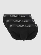 Calvin Klein Underwear Slips mit elastischem Logo-Bund im 3er-Pack in ...