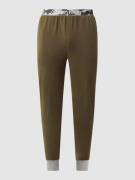 Calvin Klein Underwear Pyjama-Hose mit Stretch-Anteil in Oliv, Größe L