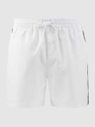 Calvin Klein Underwear Badehose mit Logo-Streifen in Weiss, Größe S