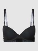 Calvin Klein Underwear Bügel-BH mit Label-Print in Black, Größe 70/D