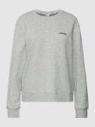 Calvin Klein Underwear Sweatshirt im unifarbenen Design in Hellgrau Me...