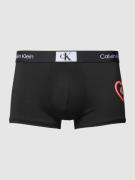 Calvin Klein Underwear Trunks mit Label-Print in Black, Größe XL