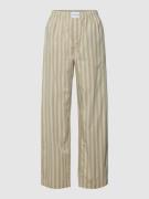 Calvin Klein Underwear Pyjama-Hose mit Streifenmuster in Hellgruen, Gr...
