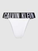 Calvin Klein Underwear String mit elastischem Bund in Weiss, Größe XS