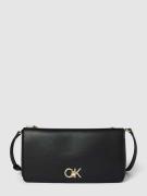 CK Calvin Klein Handtasche mit Label-Applikation Modell 'RE-LOCK DOUBL...
