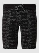 CK Calvin Klein Sweatshorts aus Bio-Baumwolle in Black, Größe M
