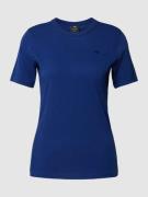 G-Star Raw T-Shirt mit Logo-Stitching in Blau, Größe XS