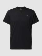 G-Star Raw T-Shirt mit Label-Stitching Modell 'Nifous' in Black, Größe...