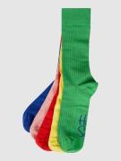 Happy Socks Socken mit Stretch-Anteil im 5er-Pack in Rosa, Größe 41/46