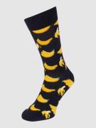 Happy Socks Socken mit Allover-Muster Modell 'Banana' in Marine, Größe...