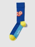 Happy Socks Socken mit Statement-Print Modell 'Number One Dad' in Blau...