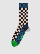 Happy Socks Socken mit Allover-Muster Modell 'Checkerboard' in Black, ...