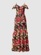 Lauren Ralph Lauren Abendkleid mit floralem Muster Modell 'Hilantha' i...