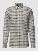 Lyle & Scott Freizeithemd mit Karomuster Modell 'Check' in Beige, Größ...