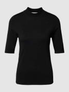 Selected Femme Strickpullover mit 1/2-Arm Modell 'LURA' in Black, Größ...