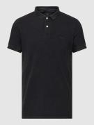Superdry Poloshirt mit Logo-Stitching Modell 'VINT DESTROY' in Black, ...