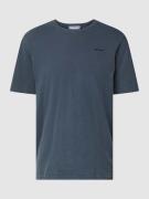 Superdry T-Shirt mit Label-Stitching in Marineblau, Größe XL