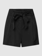 Superdry Shorts mit Stoffgürtel in Black, Größe XL