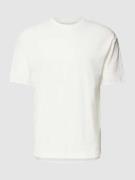 Drykorn T-Shirt mit Label-Detail Modell 'EROS' in Offwhite, Größe M