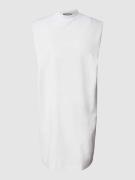 Drykorn Knielanges Kleid mit Rundhalsausschnitt in Weiss, Größe XL