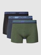 Jack & Jones Trunks mit elastischem Bund Modell 'CARLOS' im 3er-Pack i...