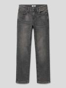 Jack & Jones Regular Fit Jeans mit Label-Patch Modell 'CLARK' in Mitte...