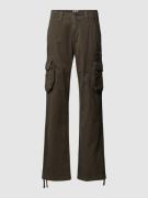 Alpha Industries Flared Cut Cargohose mit Label-Patch Modell 'JET' in ...