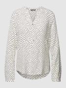 Montego Blusenshirt mit Allover-Muster in Offwhite, Größe 36