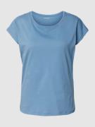 Montego T-Shirt mit Kappärmeln in Rauchblau, Größe M