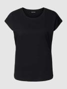 Montego T-Shirt mit Kappärmeln in Black, Größe XS