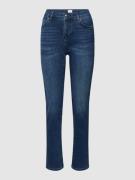 Mustang Slim Fit Jeans mit Label-Detail Modell 'Crosby' in Blau, Größe...
