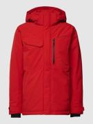 Didriksons Jacke mit Label-Details Modell 'STEFAN' in Rot, Größe M