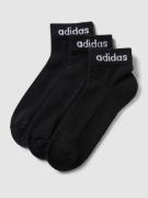 adidas Originals Sneakersocken mit Label-Print im 3er-Pack in Black, G...